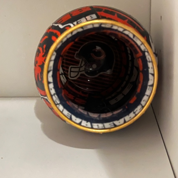 Handmade Chicago Bears Decorative Vase | One-of-a-Kind Fan Art Piece - Picture 7 of 8